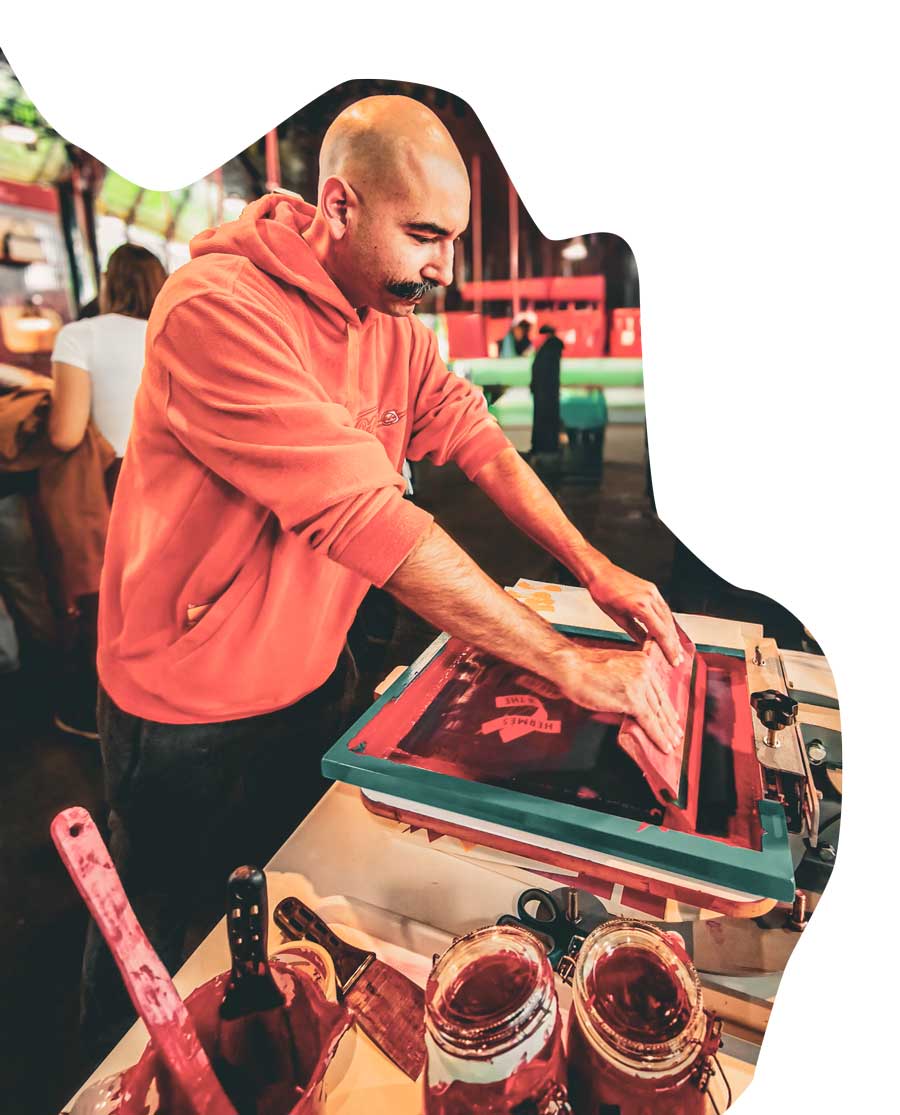 screen printing wooden frames